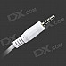 Mini USB to 3.5mm Car Mini Audio Cable - White (30cm)