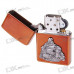 Genuine Zippo Copper Oil Lighter - Buddha (Royal Gold)