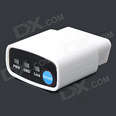 B17 Wi-Fi OBD2 Car Diagnostic Tool w/ Electronic Switch - White