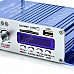 Kentiger TZ-502 160W 2-CH Hi-Fi MP3 Amplifier w/ FM / SD / USB for Car / Motorcycle - Blue + Silver