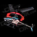 JJRC SJ998 2.4GHz 3.5-CH Double Handle R/C Helicopter w/ 3D Words - Red + Multicolored (6 x AA)