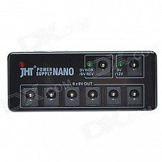 JHT Power Supply NANO for Guitar Effector - Black