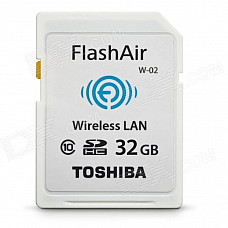 Toshiba Flash Air Wireless 32GB SDHC Memory Card