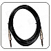 DEDO Guitar Accessories MA-38 Guitar Cable - Black + Silver (300cm)