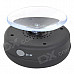 BTS-06 Waterproof 3W Wireless Bluetooth V3.0 Speaker - Black + Translucent