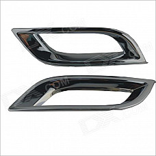 ABS Car Adhesive Front Fog Light Covers for Mazda 3 XingChi - Silver (2 PCS)