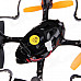 X-40 360 Degree Eversion Mini Wireless Remote Control 4.5-CH 6 Axis Aircraft - Black + Red