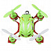 Wltoys V272 Mini 4-CH 2.4GHz Four-axis Radio Control R/C Flying Saucer w/ Gyro - Green