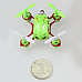 Wltoys V272 Mini 4-CH 2.4GHz Four-axis Radio Control R/C Flying Saucer w/ Gyro - Green