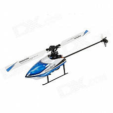 WLtoys V977 6-CH 2.4GHz Brushless Motor 3D / 6G Flybarless R/C Helicopter w/ Gyro - Blue