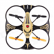 X-35 360 Degree Eversion Mini Wireless Remote Control 4.5-CH 3 Axis Aircraft - Black + Yellow