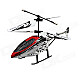 HengXiang HX708 Mini 2-CH IR Remote Control R/C Helicopter w/ Gyro - Red + White + Black