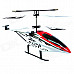 HengXiang HX708 Mini 2-CH IR Remote Control R/C Helicopter w/ Gyro - Red + White + Black