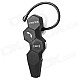 Seenda IBE-02 Bluetooth v4.0 Stereo Headset w/ Microphone for Samsung / IPHONE - Black