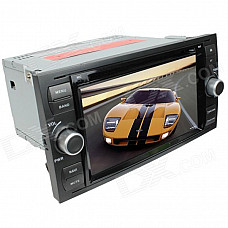 LsqSTAR 7" Car DVD Player w/ GPS,RDS,AUX,SWC,6CDC,Radio,TV,BT phonebook,Dual Zone for Ford old Focus