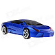 Go Voc T700 Classic Car Style Media Speaker w/ USB / TF - Royal Blue + Black