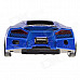 Go Voc T700 Classic Car Style Media Speaker w/ USB / TF - Royal Blue + Black