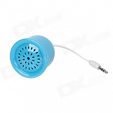 Portable Hi-Fi Mini Speaker w/ 3.5mm Plug - Blue