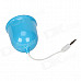 Portable Hi-Fi Mini Speaker w/ 3.5mm Plug - Blue