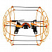 Brilink BH05 4-CH 2.4G Quadcopter Flight/Ground Walking/Wall Climbing w/ Gyro - Orange + Black