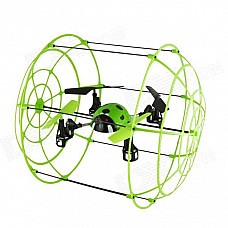 Brilink BH05 4-CH 2.4G Quadcopter Flight/Ground Walking/Wall Climbing w/ Gyro - Green + Black