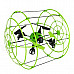 Brilink BH05 4-CH 2.4G Quadcopter Flight/Ground Walking/Wall Climbing w/ Gyro - Green + Black