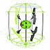 Brilink BH05 4-CH 2.4G Quadcopter Flight/Ground Walking/Wall Climbing w/ Gyro - Green + Black