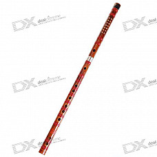 Traditional Handcrafted Bamboo Flute with Flute Diaphragm and Soft Pouch (F-Key)