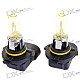 9005 100W Yellow Car Light Bulbs (2-Pack/DV 12V)