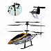 Shockproof 2-CH Huge R/C Helicopter w/ IR Remote Control - Yellow (6 x AA)