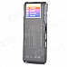 Thchi XMX-R41 1.4" LCD Rechargeable Digital Voice Recorder w/ MP3 Player - Dark Grey (8GB)