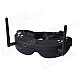 SKYZONE SKY01 FPV Video Goggles w/ 5.8GHz Dual Diversity 32-CH Receiver - Black