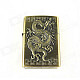 Retro Chinese Dragon Pattern Lighter - Antique Brass