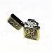 Retro Chinese Dragon Pattern Lighter - Antique Brass