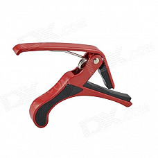 DEDO MA-9 Metal Clip-on Quick Release Capo for Ukulele - Red