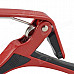 DEDO MA-9 Metal Clip-on Quick Release Capo for Ukulele - Red