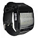 RQ-04 Bluetooth V3.0 Digital Watch w/ Mic - Black