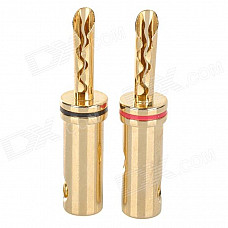 WLXY WL-1321 3.5mm Banana Plug for Speaker (2 PCS)