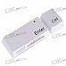 All-in-1 USB 2.0 Card Reader (White)