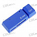 All-in-1 USB 2.0 Card Reader (Blue)