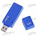 All-in-1 USB 2.0 Card Reader (Blue)