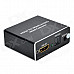 HDMI to HDMI + Audio HDMI Converter - Black