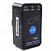 MaiTech ELM327 Interface Wireless OBD II Wi-Fi Car Diagnostic Scanner Tool - Black (12V)