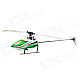 WLtoys V930 4-CH 2.4GHz Brushless 6G Flybarless R/C Helicopter w/ Gyro - Green + White