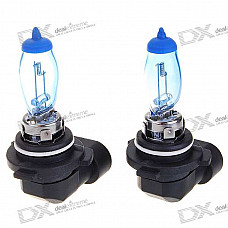 9006 100W White Car Light Bulbs (2-Pack/DV 12V)