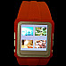 1.25in Color LCD MP4 Watch (Sporty Orange 1GB with FM)