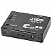 QUICKMAN RM301 3 In 1 Out 1080P HDMI Switch / Splitter w/ Remote Control - Black