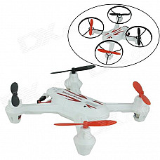 Brilink BH07 Mini 2.4G Radio Control 4-CH Quadcopter R/C Aircraft 3D Tumbling w/ 6-Axis Gyro - White