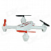 Brilink BH07 Mini 2.4G Radio Control 4-CH Quadcopter R/C Aircraft 3D Tumbling w/ 6-Axis Gyro - White