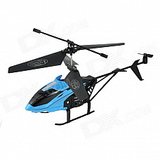 Brilink BH03 2-CH Rechargeable Indoor IR Remote Control Helicopter - Blue